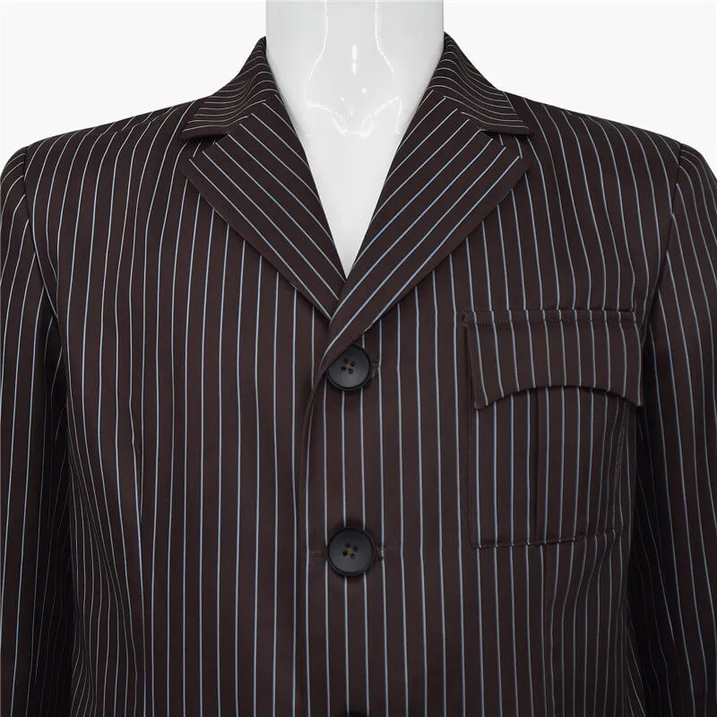 10th Doctor Brown Suit Doctor Who Tenth Doctor Who Cosplay Suit David Tennant Outfit ACcosplay
