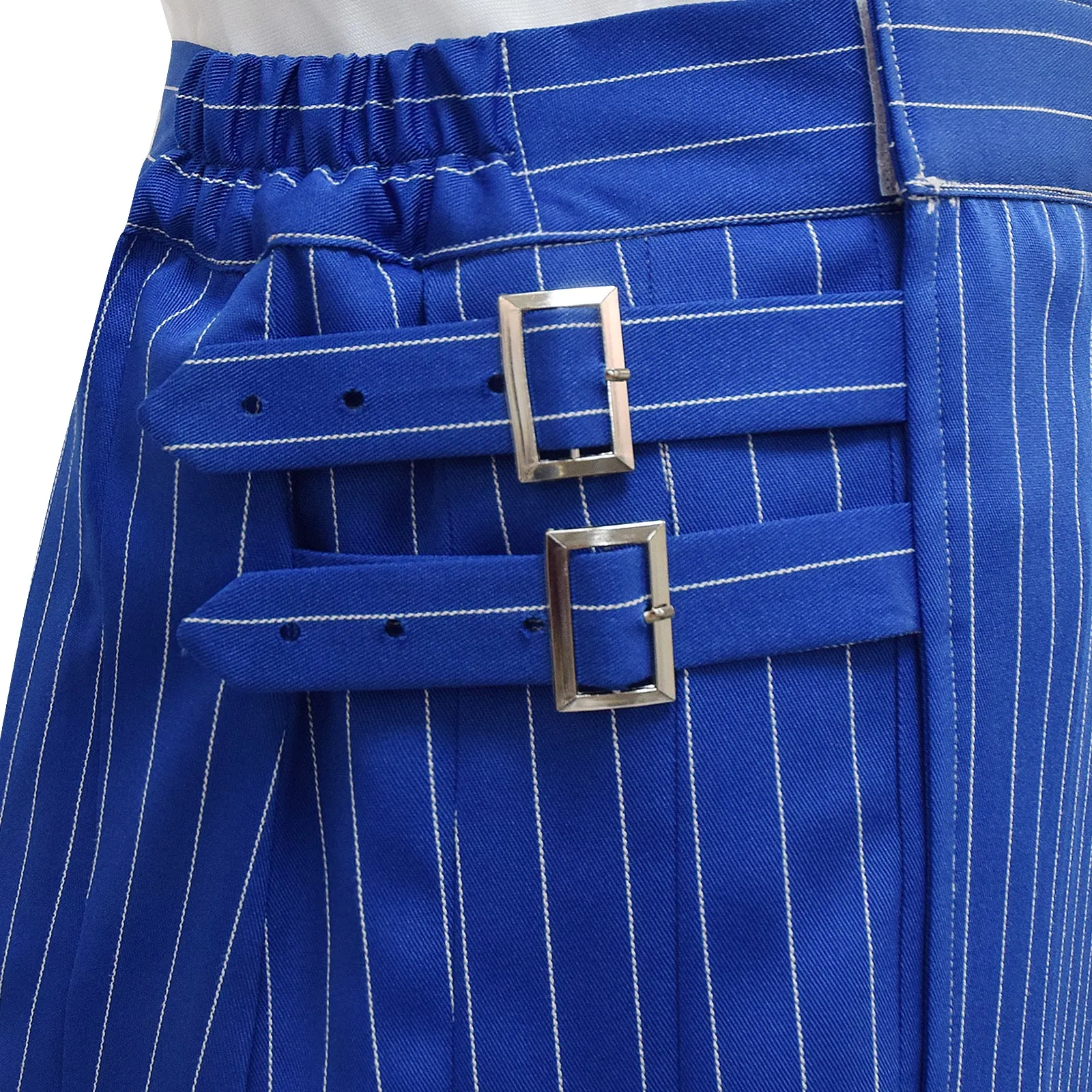 15th Doctor Ncuti Gatwa Cosplay Costume Season 2 of Doctor Who Striped Denim Suit Accosplay