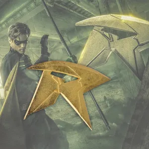 2018 TV Titans Show Robin Dart Dick Grayson Nightwing Batarangs Prop Version 2