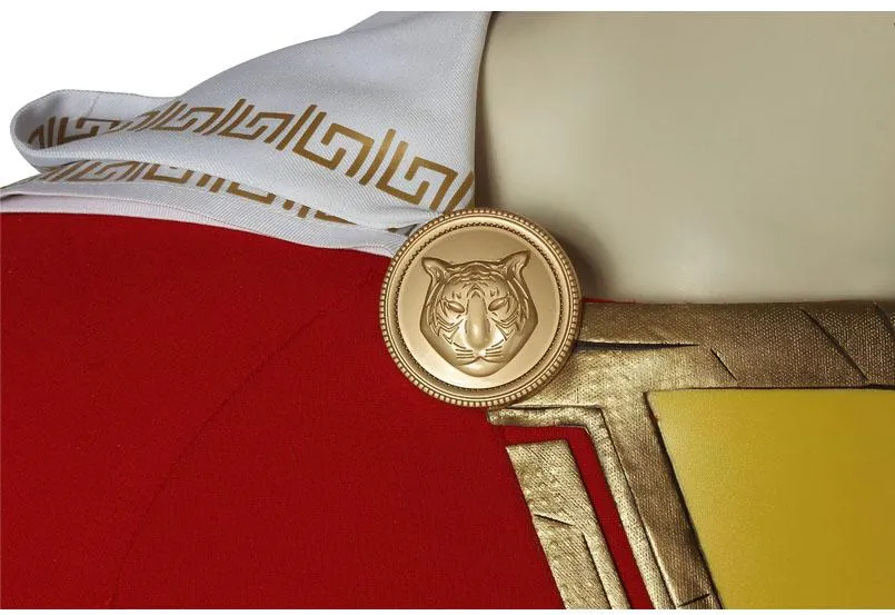 2019 Shazam Movie Custom Made Complete Shazam Cosplay Costume | With or Without Boots | or Cape Only - Free Shipping