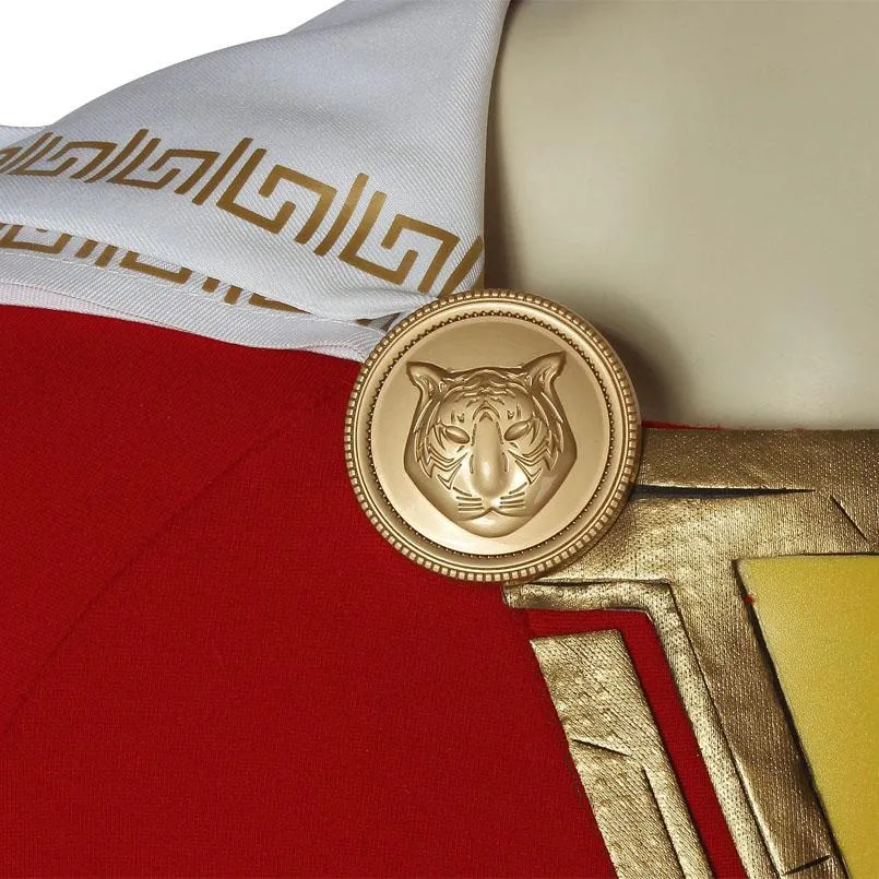 2019 Shazam Movie Custom Made Complete Shazam Cosplay Costume | With or Without Boots | or Cape Only - Free Shipping