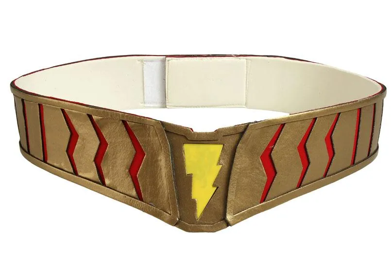 2019 Shazam Movie Custom Made Complete Shazam Cosplay Costume | With or Without Boots | or Cape Only - Free Shipping