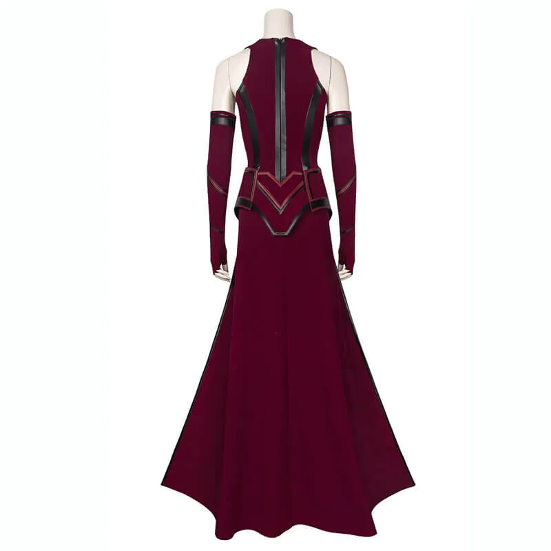 2021 WandaVision New Scarlet Witch Cosplay Suit Wanda Maximoff Cosplay Costume
