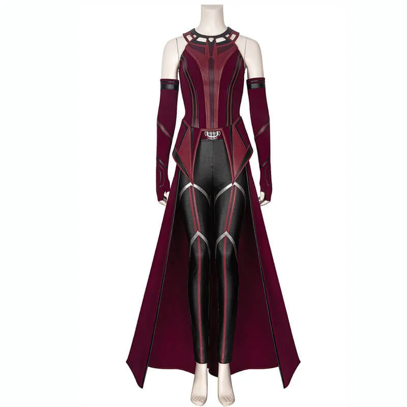 2021 WandaVision New Scarlet Witch Cosplay Suit Wanda Maximoff Cosplay Costume