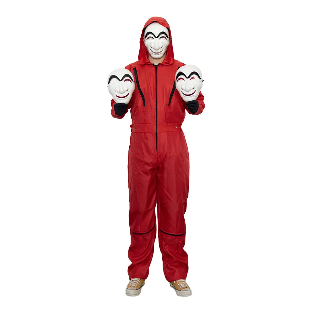 2022 Money Heist Korea Costume   Mask Joint Jumpsuit TV Show Joint Economic Area Cosplay