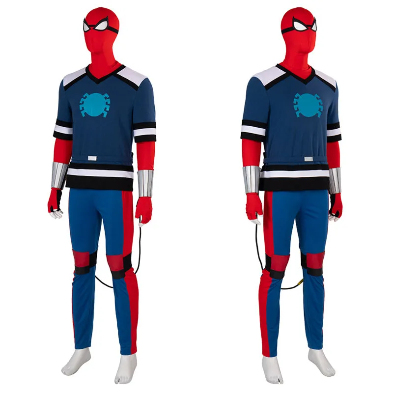 2024 Spider-Man: Freshman Year Cosplay Costume Spiderman Peter Parker Unifrom Halloween Suit