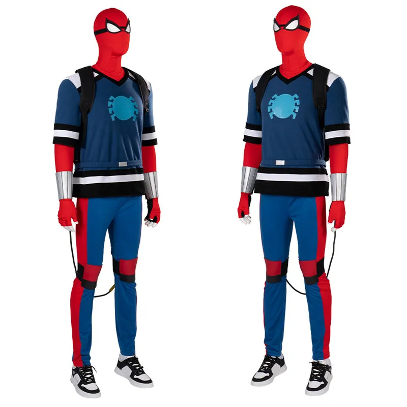 2024 Spider-Man: Freshman Year Cosplay Costume Spiderman Peter Parker Unifrom Halloween Suit
