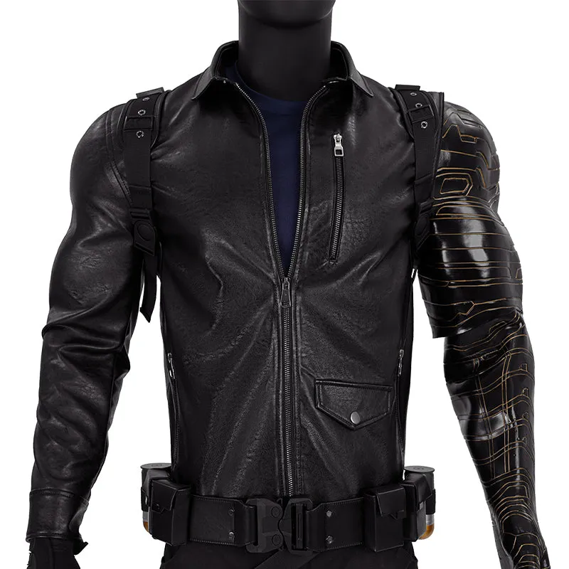 2025 Movie Thunderbolts Winter Soldier Cosplay Costume Halloween Outfit ACcosplay
