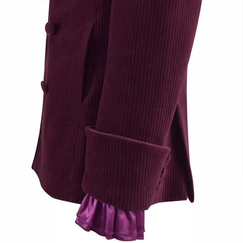 3rd Doctor Planet of the Daleks Jacket Third Doctor Who Jon Pertwee Cosplay Costumes Suit