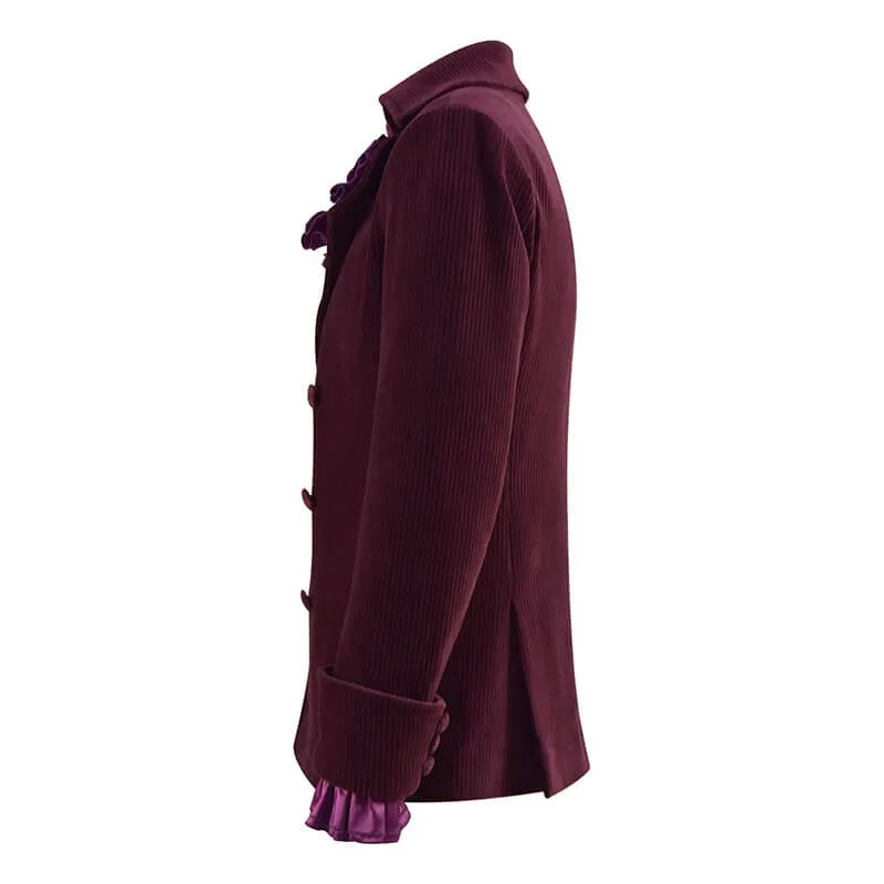 3rd Doctor Planet of the Daleks Jacket Third Doctor Who Jon Pertwee Cosplay Costumes Suit