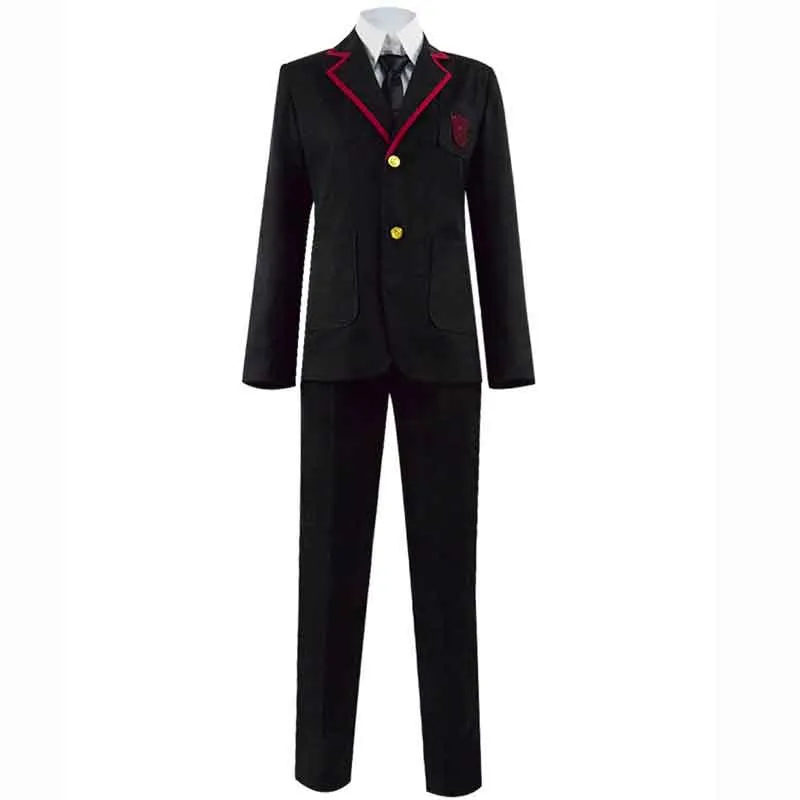 ACcosplay Black Deadly Class School Uniform Women Cosplay Costume 2019