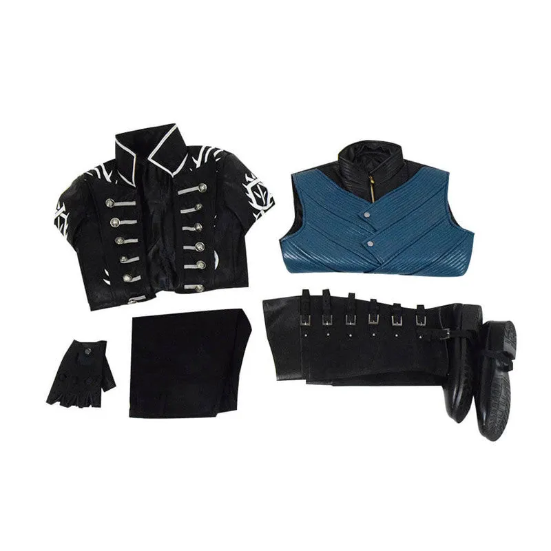 ACcosplay Devil May Cry 5 DMC 5 Vergil Cosplay Outfit Game Costume