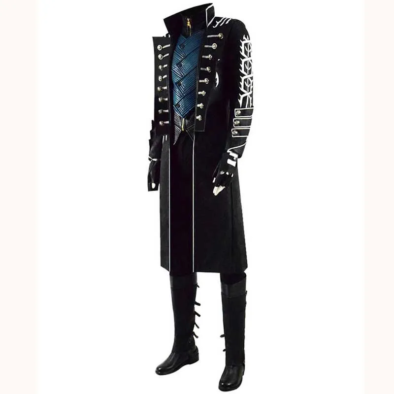 ACcosplay Devil May Cry 5 DMC 5 Vergil Cosplay Outfit Game Costume