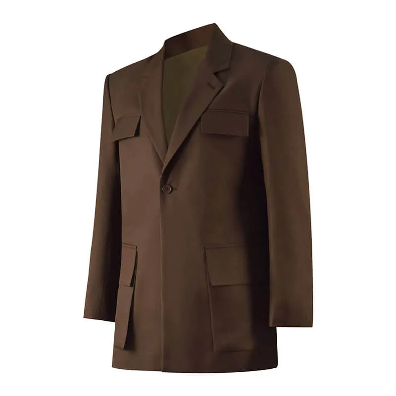 ACcosplay Doctor Who Dr 7th Seventh Doctor Coat Brown Jacket Outfits Cosplay Costume