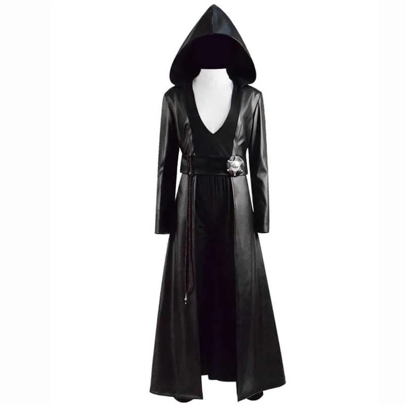 ACcosplay Watchmen Season 1 Angela Abar Cosplay Costume Men Black Halloween Outfit
