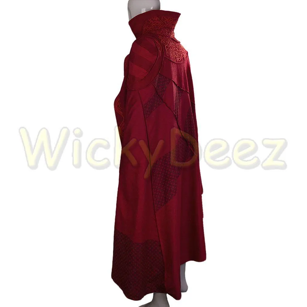 Adult Dr Strange Cloak of Levitation Doctor Strange Red Robe Cape