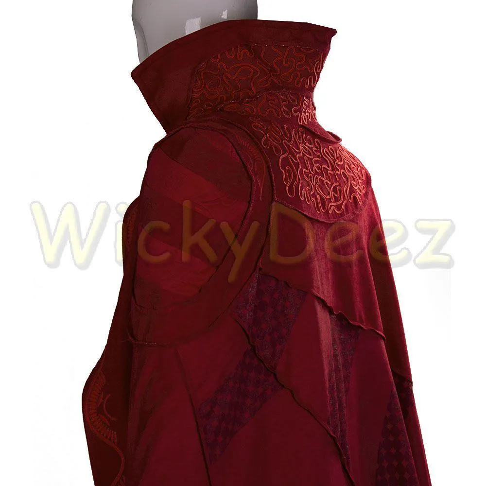Adult Dr Strange Cloak of Levitation Doctor Strange Red Robe Cape