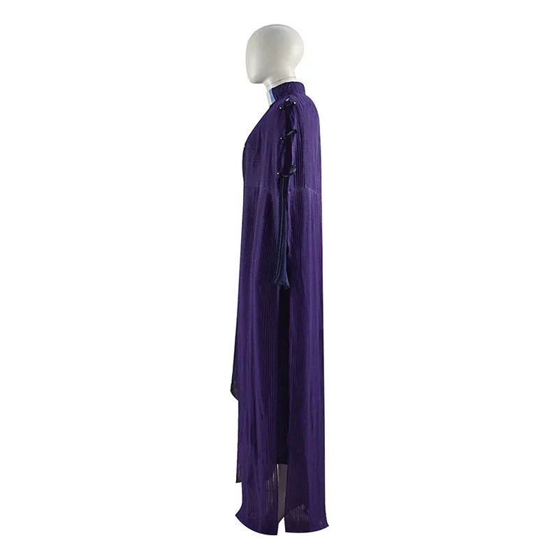 Agatha Harkness Cosplay WandaVision Costume Super Hero Suit Women Dress