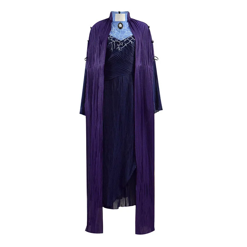 Agatha Harkness Cosplay WandaVision Costume Super Hero Suit Women Dress