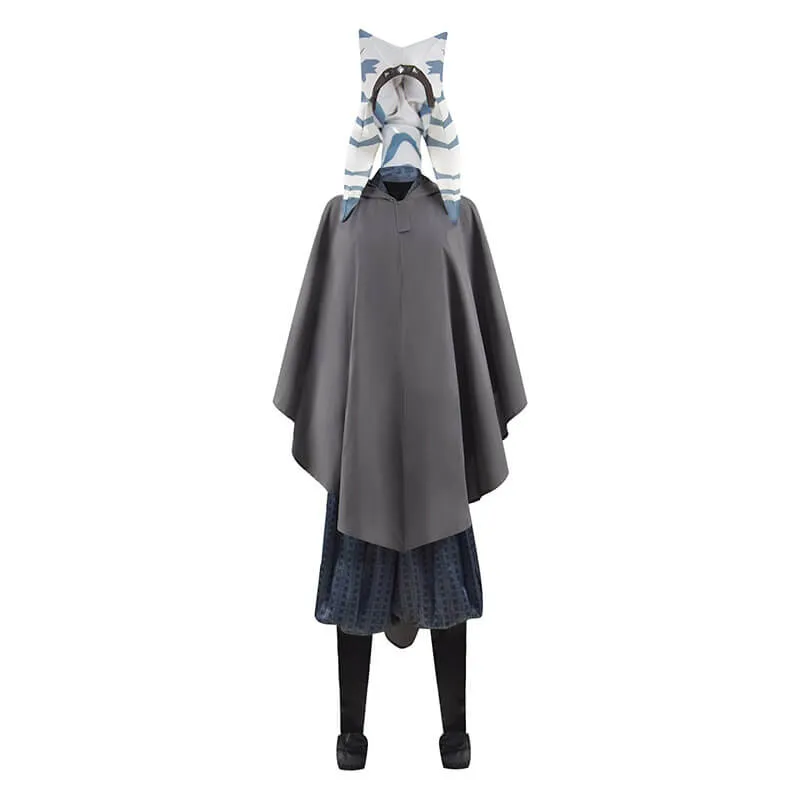 Ahsoka Tano Cosplay Costumes Star Wars The Mandalorian Women Halloween Costumes