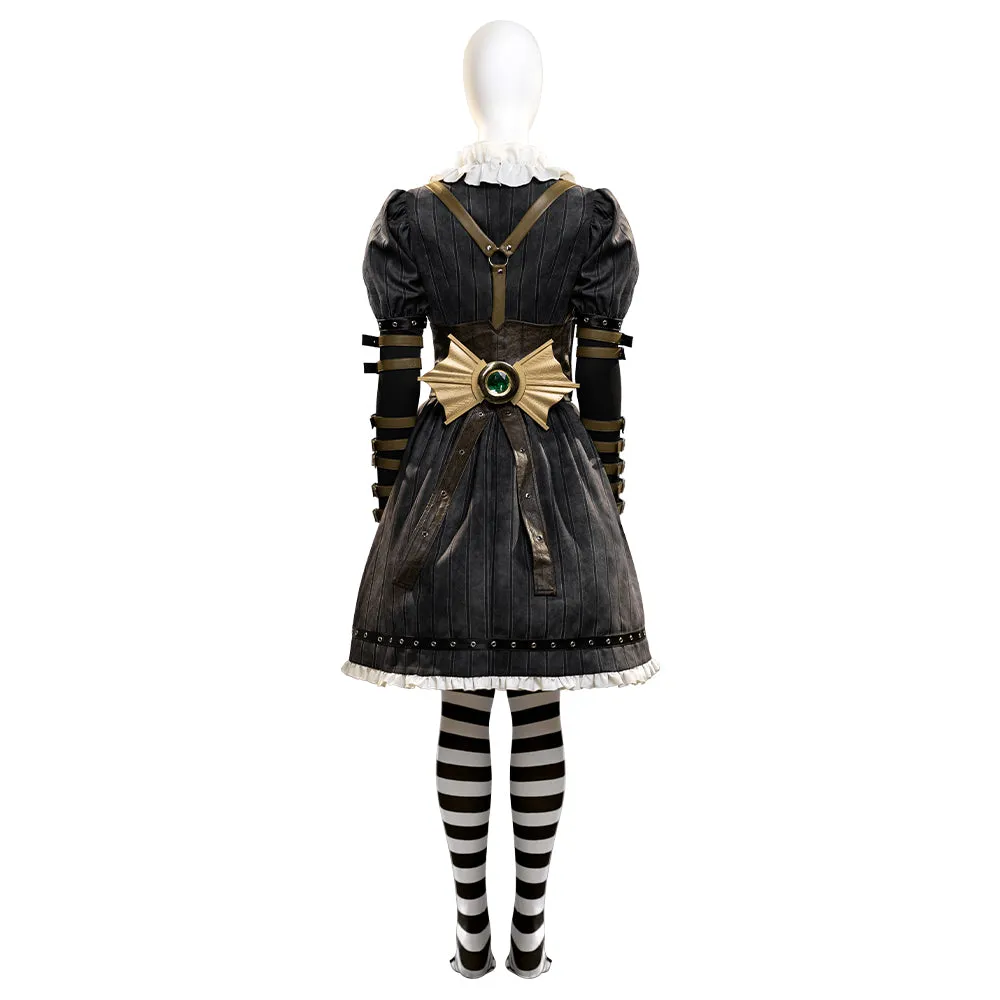 Alice: Madness Return Alice Punk Suit Cosplay Costumes Halloween Outfit ACcosplay