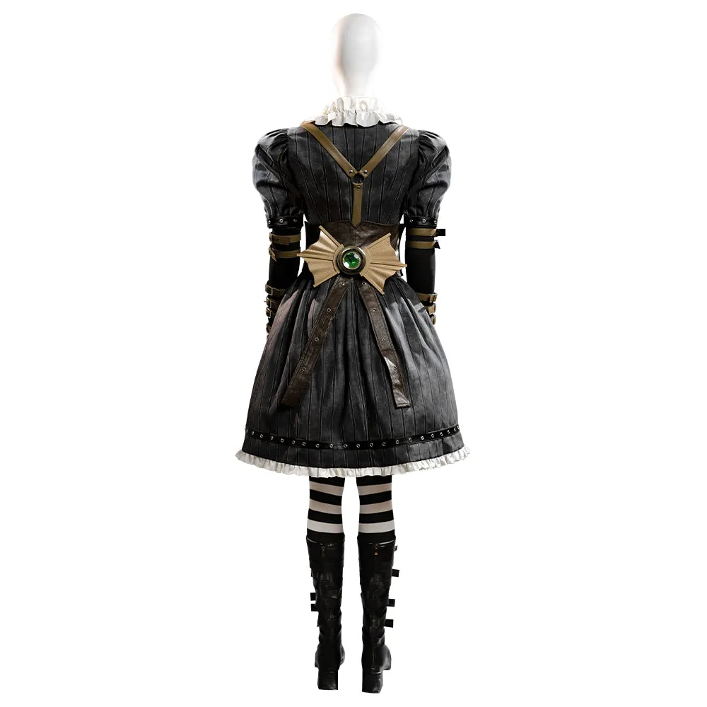 Alice: Madness Return Alice Punk Suit Cosplay Costumes Halloween Outfit ACcosplay
