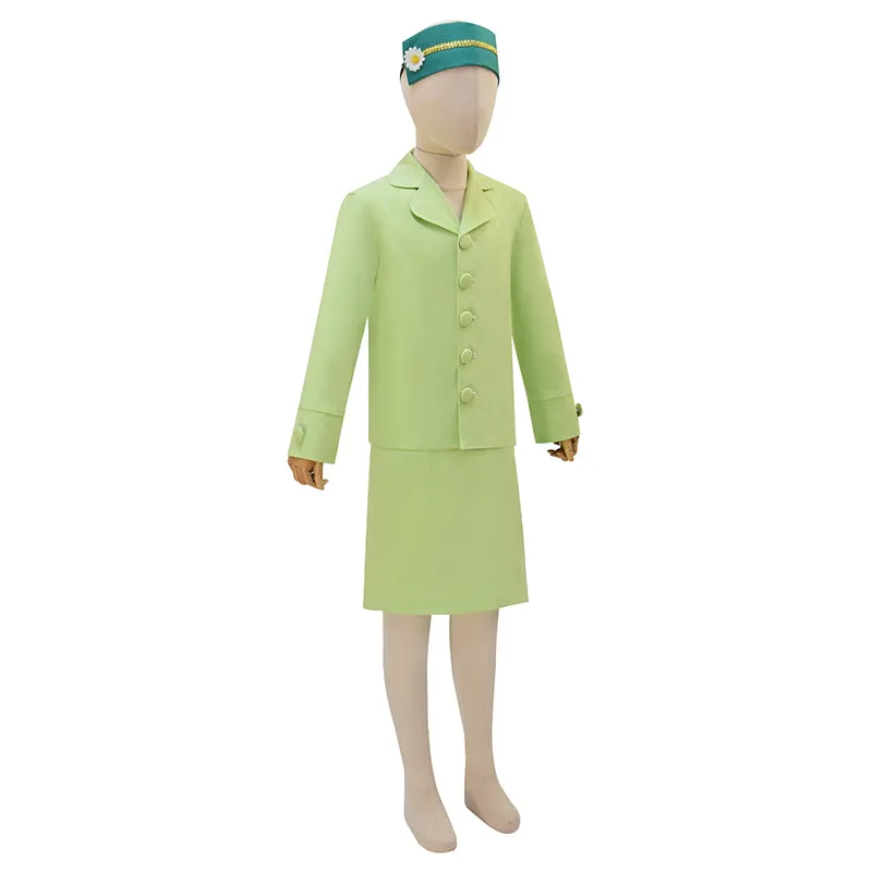American Historical Figures Rose Park Green Cosplay Costume Halloween Suit ACcosplay