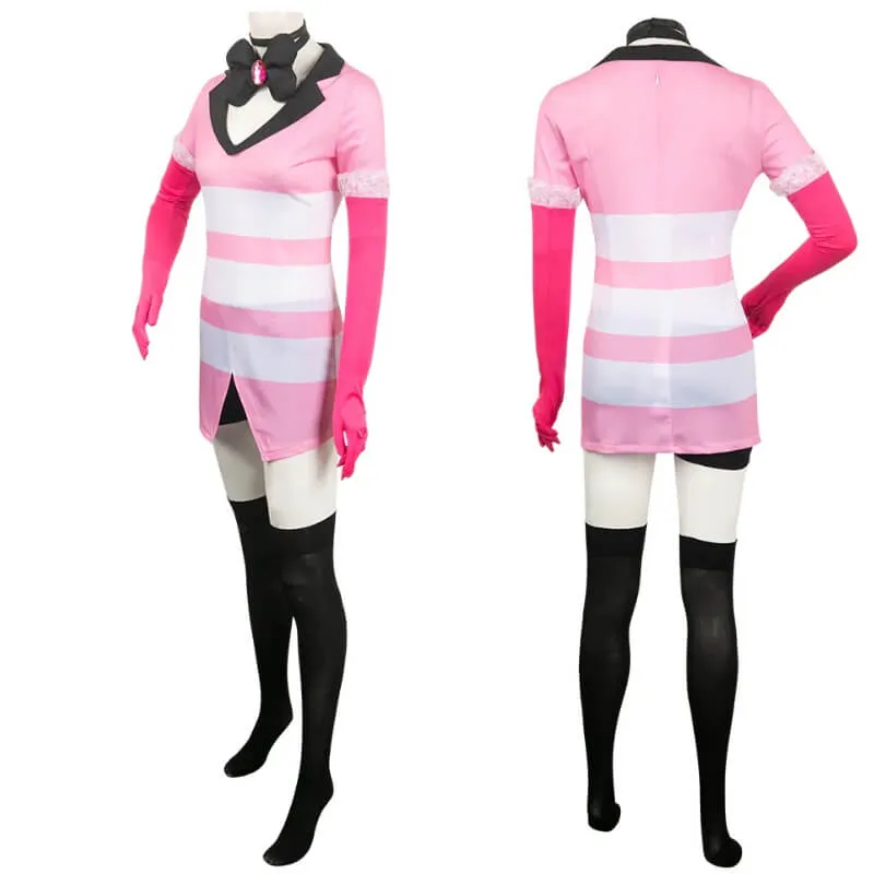 Angel Dust Hazbin Hotel Costume Womens Angel Cosplay Outfit ACcosplay Ver.2