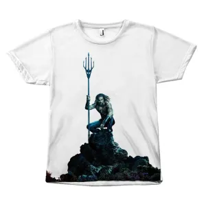 Aquaman Movie (No Logo) Shirt Jason Momoa Canvas Size - Unisex Tee
