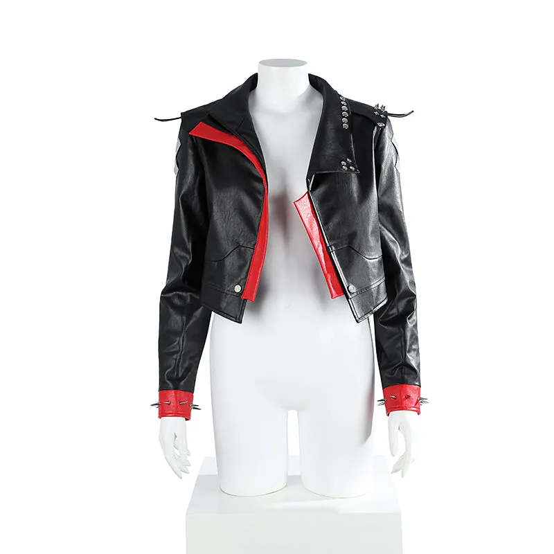 Arcane: League Of Legends Vi Coaplay Arcane Costumes LOL Vi Only Jacket Halloween Outfits
