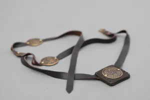 Archeress Leather Belt and Frog