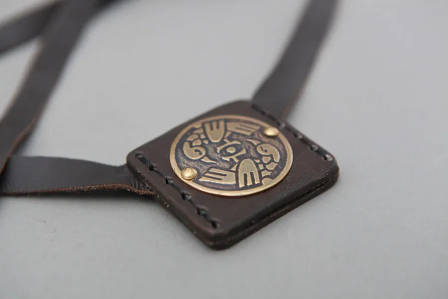 Archeress Leather Belt and Frog