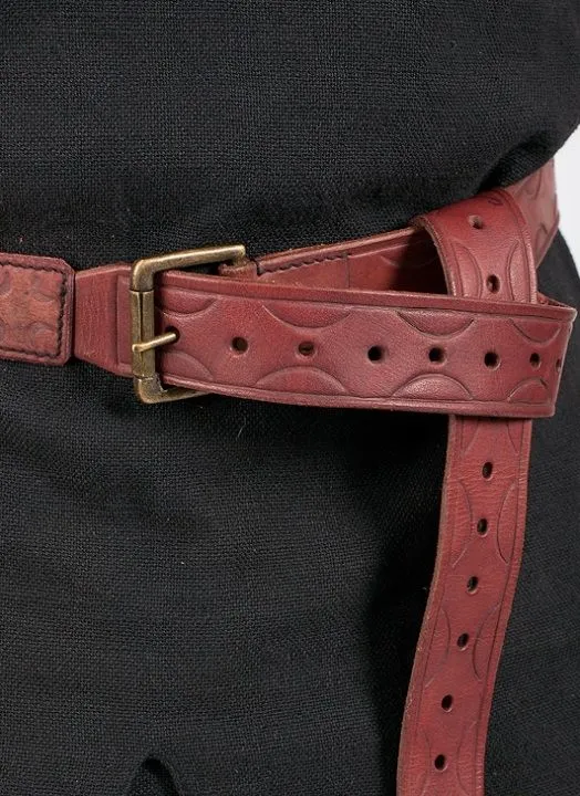 Arthurian Leather Belt