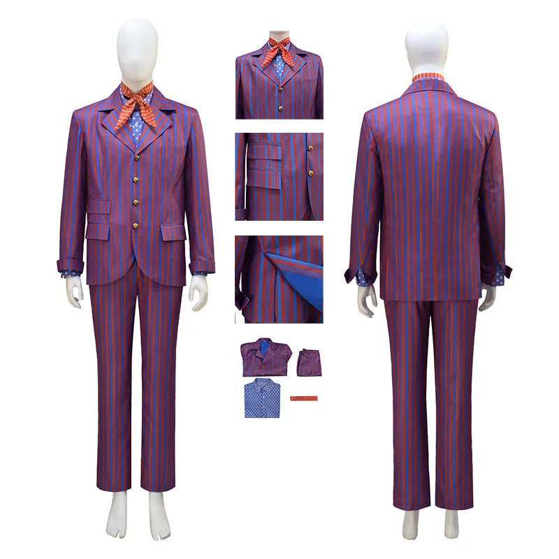 Austin Powers: International Man of Mystery Dr. Evil Cosplay Costume Halloween Outfit ACcosplay