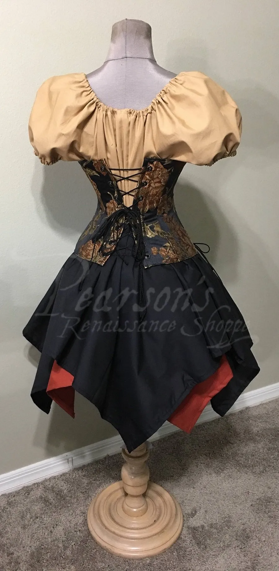 Autumn Fantasy Underbust Corset Set