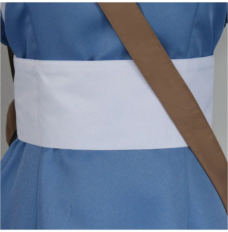 Avatar: The Last Airbender Cosplay Katara Cosplay Costume Blue Dress Full Set Outfit