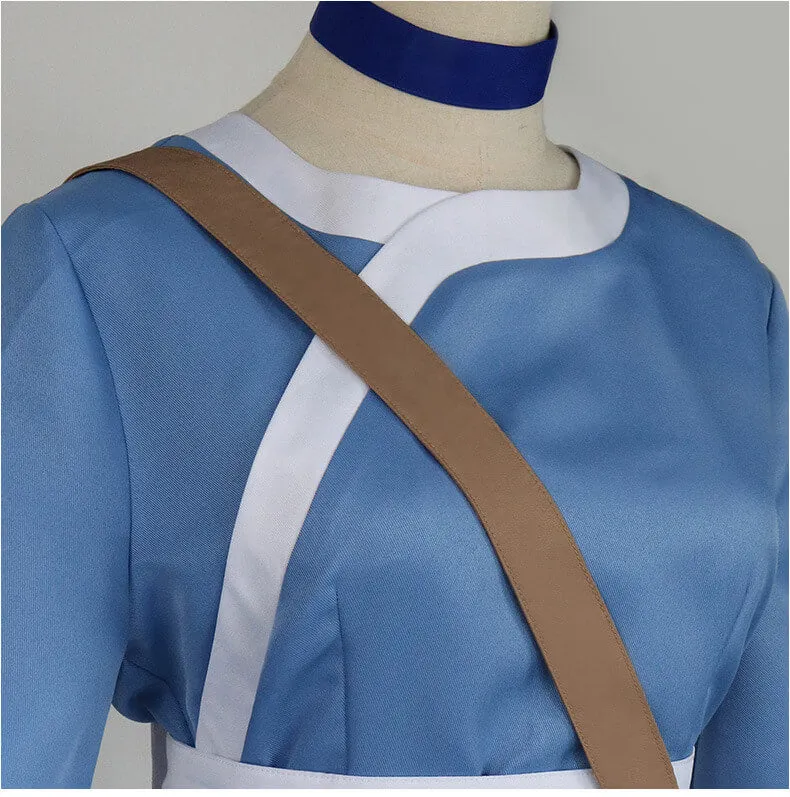 Avatar: The Last Airbender Cosplay Katara Cosplay Costume Blue Dress Full Set Outfit