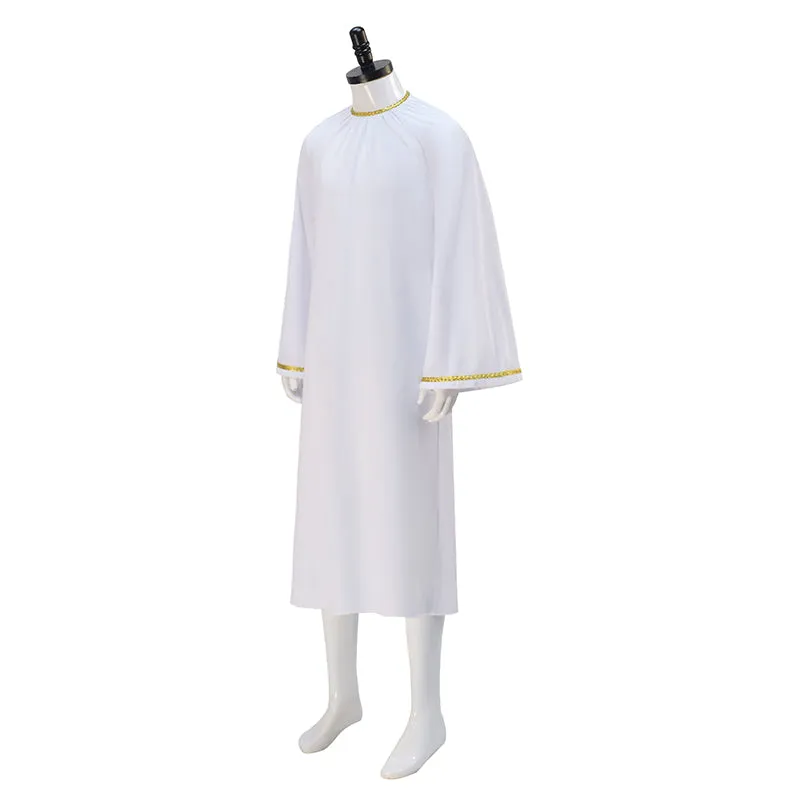 Aziraphale Crowly Cosplay Good Omens Aziraphale Angel Robe Costume Halloween Suit