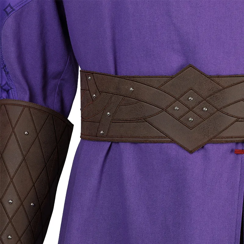 Baldur's Gate GaleDekarios Cosplay Costume Purple Halloween Outfit ACcosplay