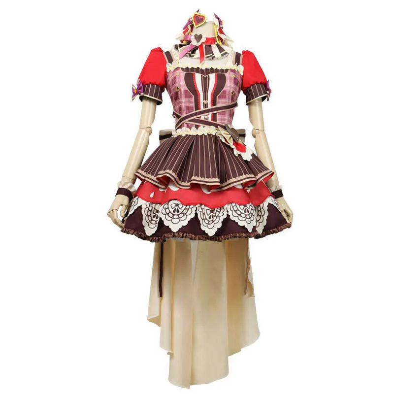 BanGDream Girls Band Party Dustabata Ichigaya Arisa Cosplay Costume