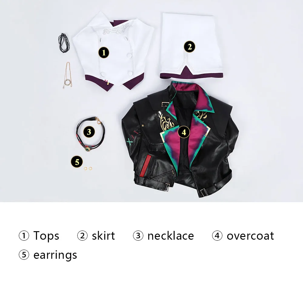 Baobao Powder Cosplay Costumes Arcane League of Legends2 LOL Halloween Outfit