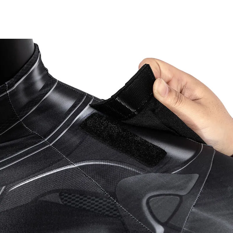 Batman Costumes Mens The Dark Knight Rises Suit Batman Bruce Wayne Jumpsuit Cosplay Outfit Adults