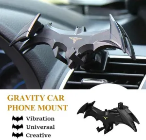 Batwing Car Phone Mount Holder | Car Free Gravity Anti-Scratch Cradle Accessories