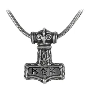 Bindrune Hammer Pendant