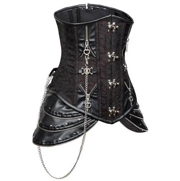 Black Burlesque Corset