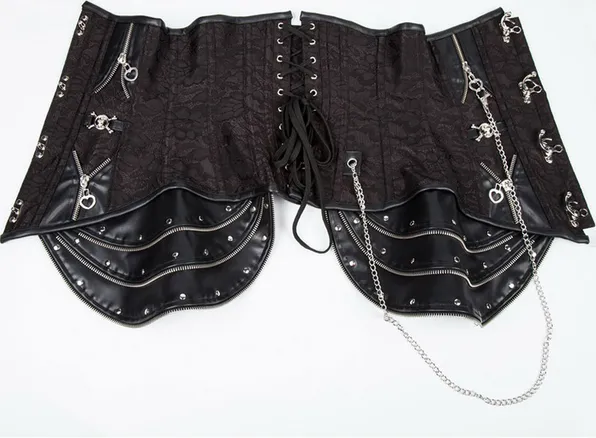 Black Burlesque Corset