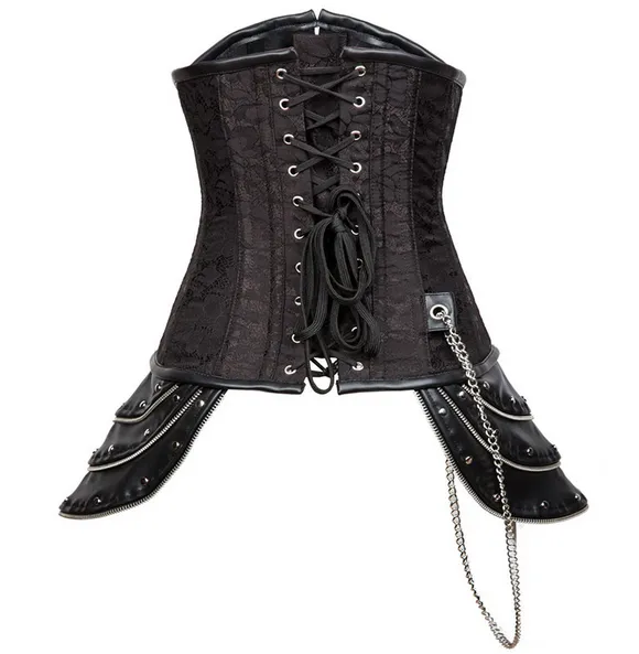 Black Burlesque Corset