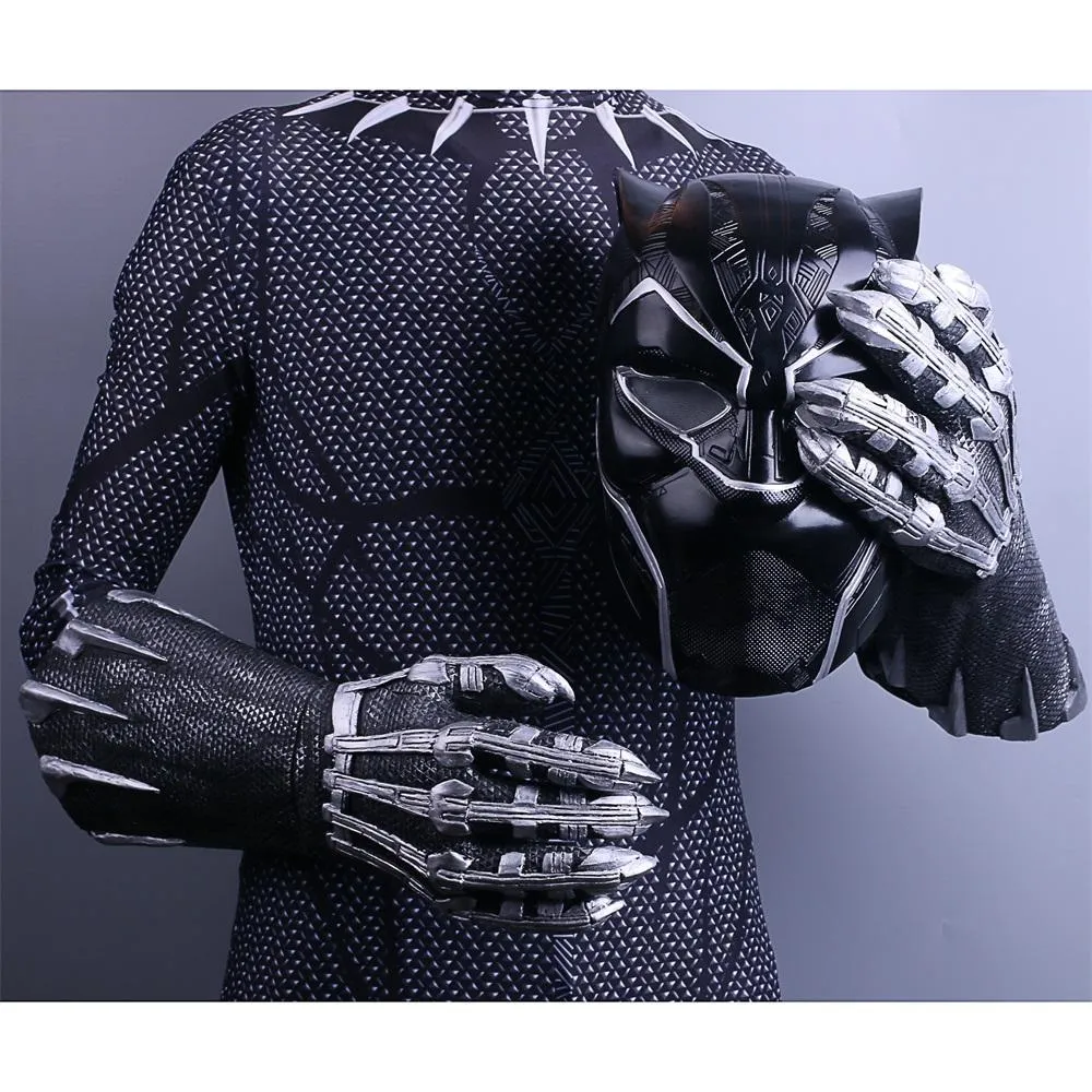 Black Panther Gloves - 2018 Movie Cosplay Costume Prop Handmade Gloves