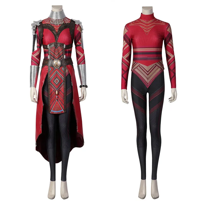 Black Panther Wakanda Forever Nakia Cosplay Costume Royal Guard Supergirl Battle Suit Halloween Outfit