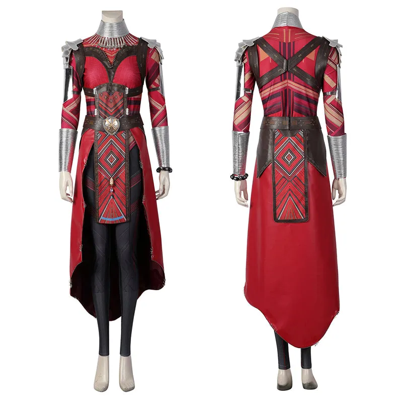 Black Panther Wakanda Forever Nakia Cosplay Costume Royal Guard Supergirl Battle Suit Halloween Outfit